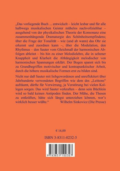 Produktbild: Die tonale Musik