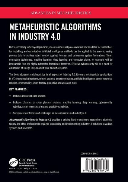 Produktbild: Metaheuristic Algorithms in Industry 4.0