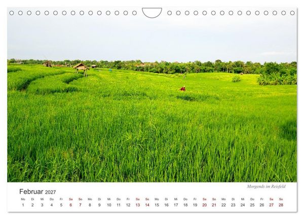 Produktbild: Impressionen einer Reise durch Bali (Wandkalender 2027 DIN A4 quer), CALVENDO Monatskalender