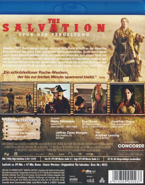 Produktbild: The Salvation - Spur der Vergeltung