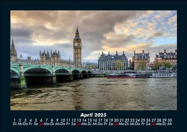 Produktbild: London - Impressionen 2025 Fotokalender DIN A5