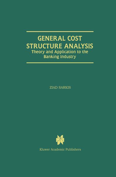 Produktbild: General Cost Structure Analysis