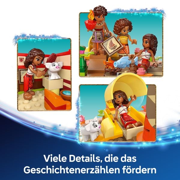 Produktbild: LEGO ǀ Disney 43270 Vaianas Abenteuerfloß, Spielzeug für Mädchen