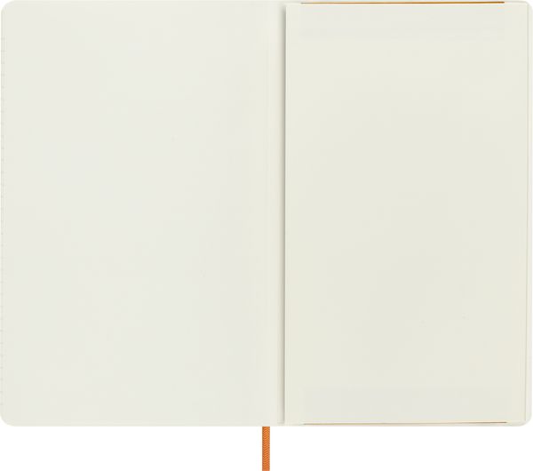 Produktbild: Moleskine Vegea Capri Notizbuch Large/A5 liniert weicher Einband orange in Box