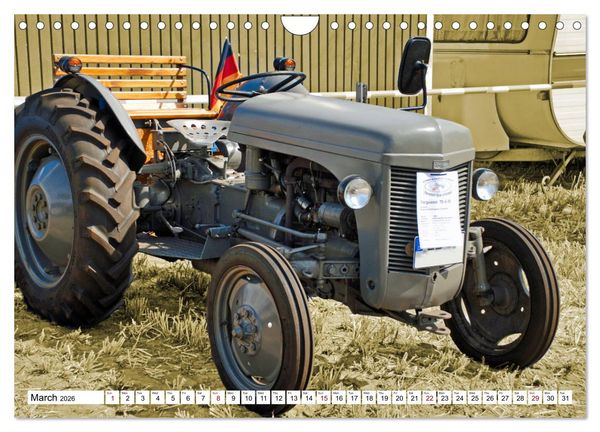 Produktbild: The fascination of agricultural machinery (Wall Calendar 2026 DIN A4 landscape), CALVENDO 12 Month Wall Calendar