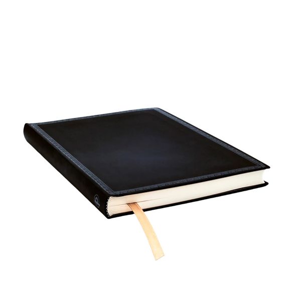 Produktbild: Softcover Notizbuch, Black Edition Schlicht, Midi, Liniert