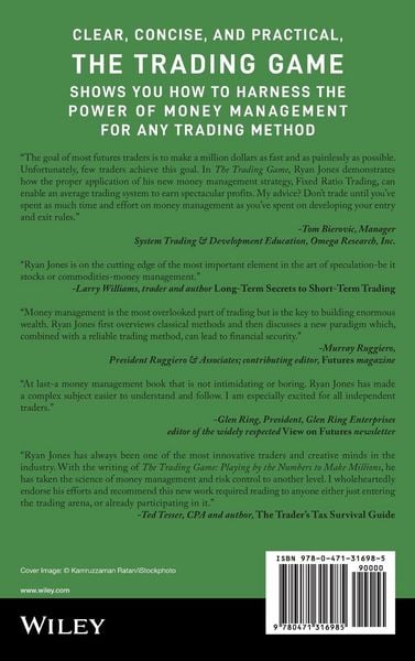 Produktbild: The Trading Game: Playing by the Numbers to Make Millions