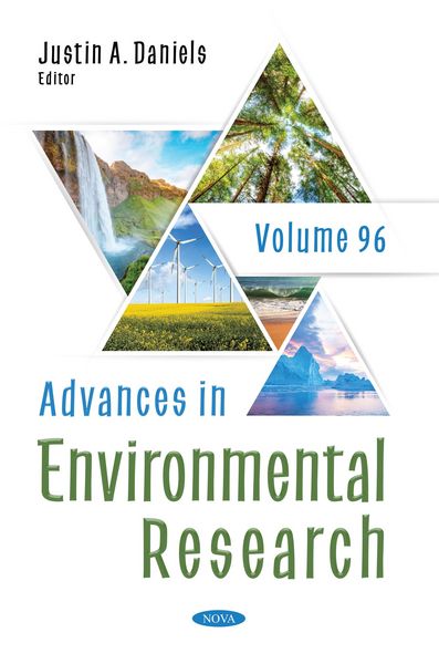 Produktbild: Advances in Environmental Research. Volume 96