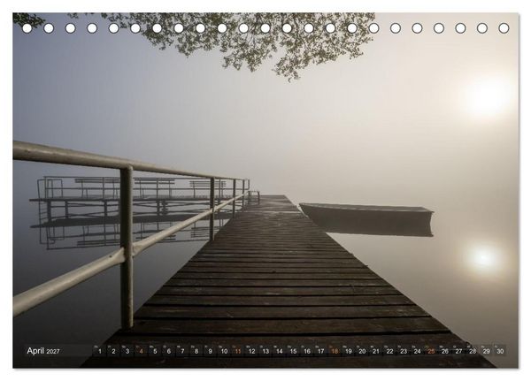 Produktbild: Lychen - zwischen Wald und Seen (Tischkalender 2027 DIN A5 quer), CALVENDO Monatskalender