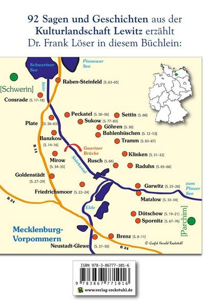 Produktbild: Sagen und Geschichten der Kulturlandschaft Lewitz