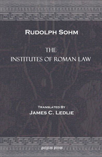 Produktbild: The Institutes of Roman Law