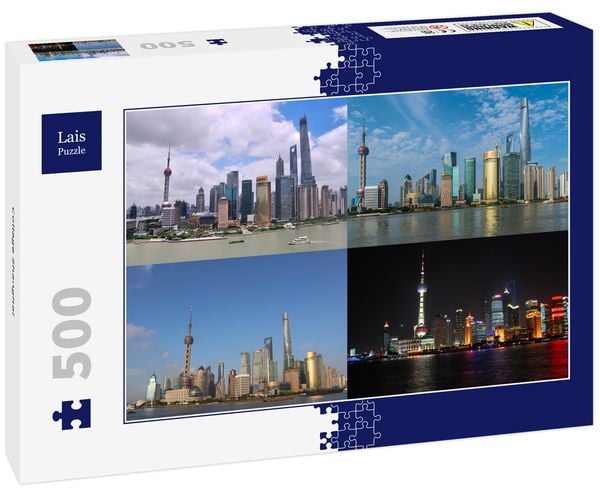 Lais Puzzle Collage Shanghai 500 Teile