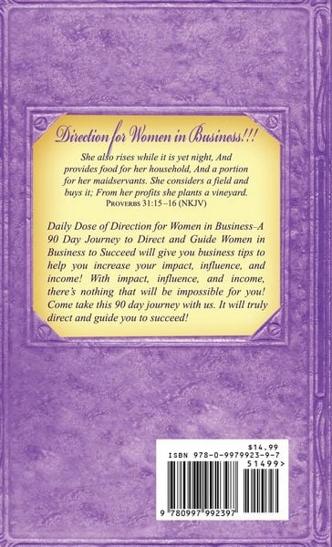 Produktbild: Daily Dose of Direction for Women in Business