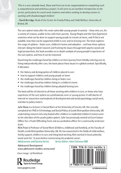 Produktbild: Young People and the Care Experience