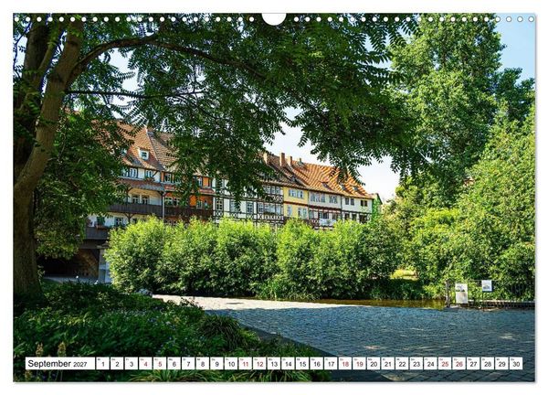 Produktbild: Erfurt - Stadt meines Herzens (Wandkalender 2027 DIN A3 quer), CALVENDO Monatskalender