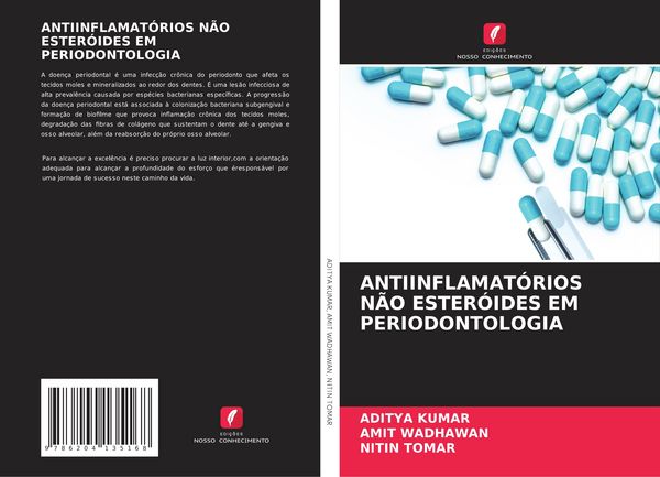 Produktbild: ANTIINFLAMAT&Oacute;RIOS N&Atilde;O ESTER&Oacute;IDES EM PERIODONTOLOGIA