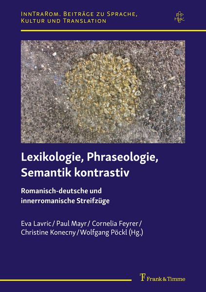 Produktbild: Lexikologie, Phraseologie, Semantik kontrastiv