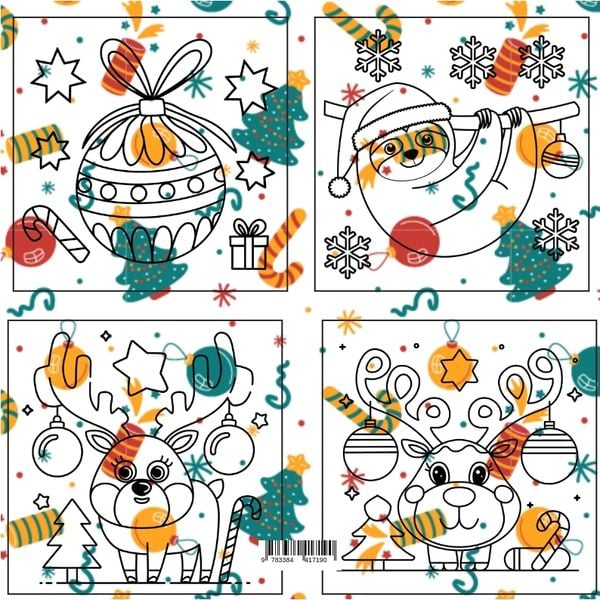 Produktbild: Joyful Christmas Coloring Adventure