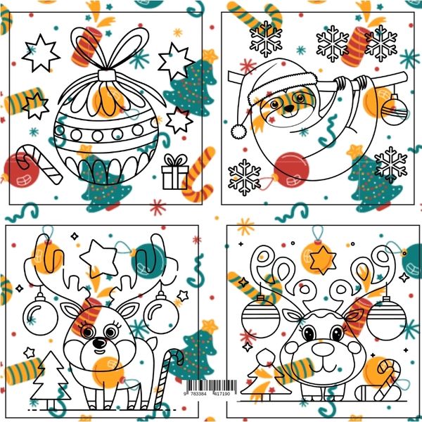 Produktbild: Joyful Christmas Coloring Adventure