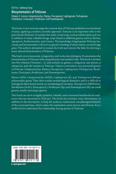 Produktbild: Biosystematics of Triticeae