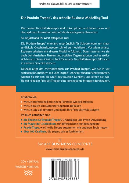 Business Model Produkt-Treppe