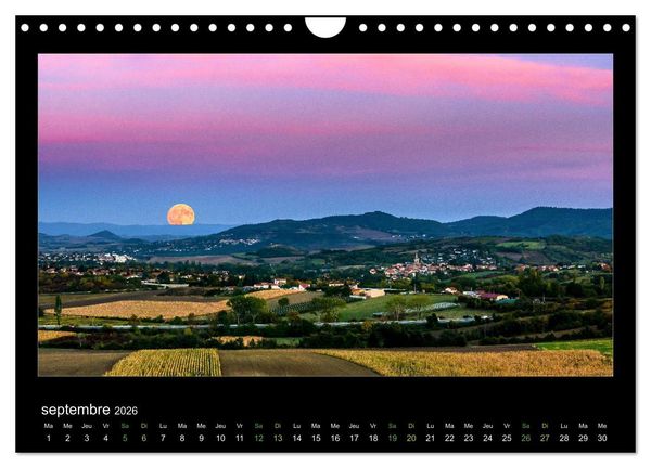 Produktbild: L'Auvergne est belle (Calendrier mural 2026 DIN A4 vertical), CALVENDO calendrier mensuel