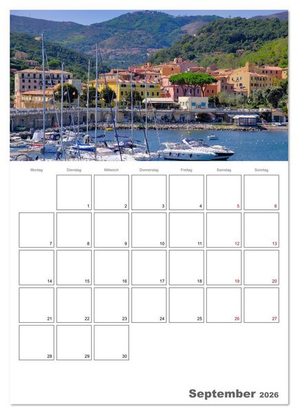 Produktbild: Faszinierendes Elba (Wandkalender 2026 DIN A4 hoch), CALVENDO Monatskalender