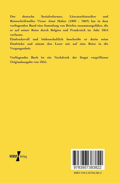 Produktbild: Reisebriefe aus Belgien und Frankreich