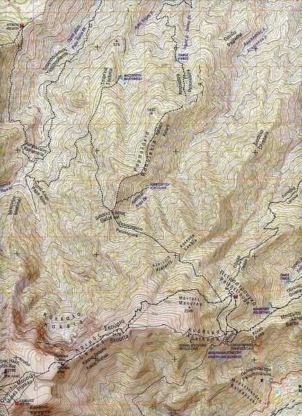 Produktbild: Olymp / Mt Olympus 1 : 25 000