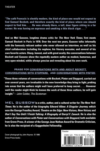 Produktbild: Conversations with and about Beckett