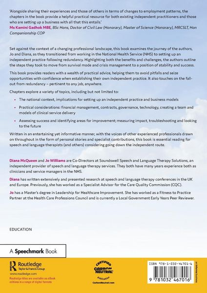 Produktbild: Building an Independent Speech and Language Therapy Practice