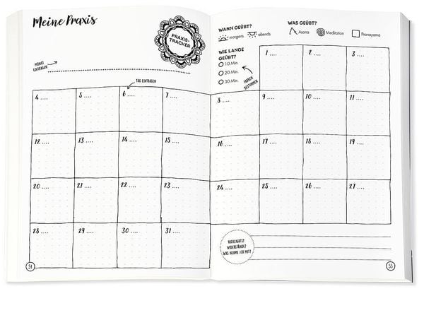 Yoga Bullet Journal