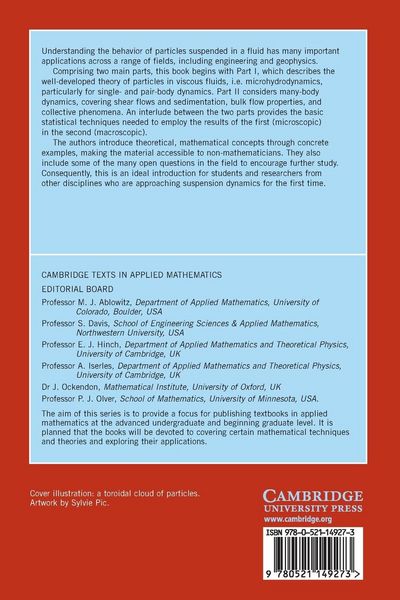 Produktbild: A Physical Introduction to Suspension Dynamics