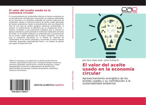 Produktbild: El valor del aceite usado en la econom&iacute;a circular