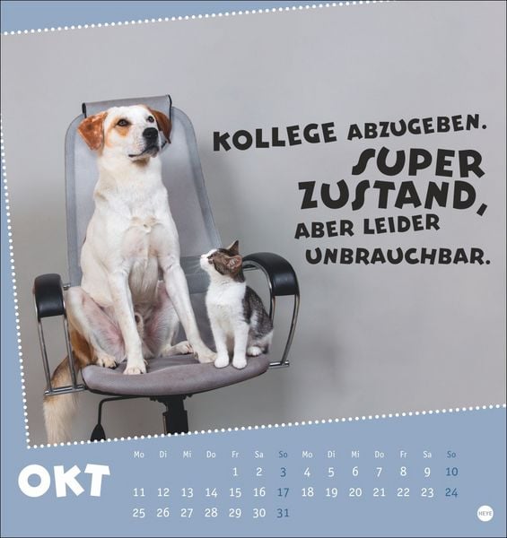 Produktbild: Mach mal Pause Postkartenkalender 2027 - F&uuml;r das Arbeitstier in dir