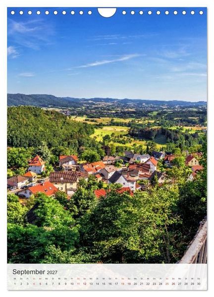 Produktbild: Lindenfels im Odenwald (Wandkalender 2027 DIN A4 hoch), CALVENDO Monatskalender