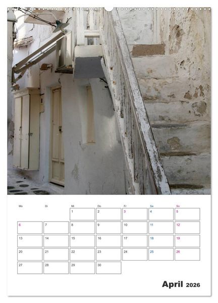 Produktbild: Griechisches Allerlei (Wandkalender 2026 DIN A2 hoch), CALVENDO Monatskalender