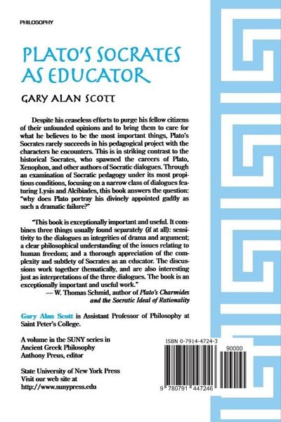 Produktbild: Plato's Socrates as Educator
