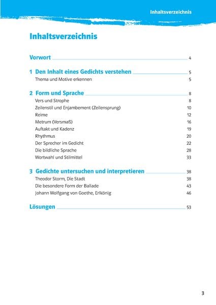 Produktbild: Klett 10-Minuten-Training Deutsch Aufsatz Gedichte untersuchen 7./8. Klasse