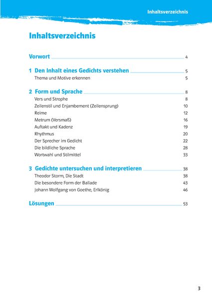 Produktbild: Klett 10-Minuten-Training Deutsch Aufsatz Gedichte untersuchen 7./8. Klasse