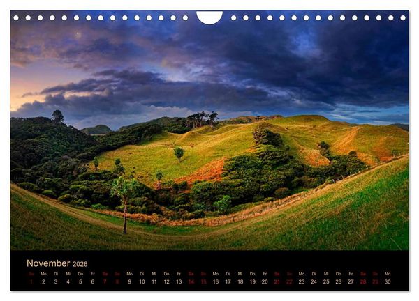 Produktbild: S&uuml;dseetraum Neuseeland (Wandkalender 2026 DIN A4 quer), CALVENDO Monatskalender