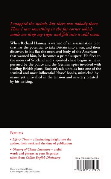 Produktbild: CLASSICS THIRTY NINE STEPS