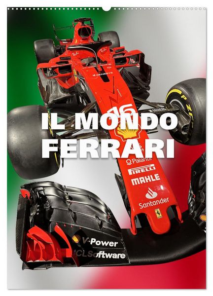 Produktbild: Il Mondo Ferrari (Wandkalender 2026 DIN A2 hoch), CALVENDO Monatskalender
