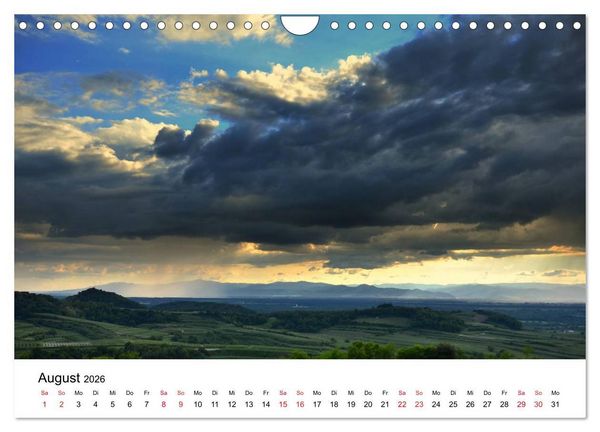 Produktbild: Impressionen vom Kaiserstuhl (Wandkalender 2026 DIN A4 quer), CALVENDO Monatskalender
