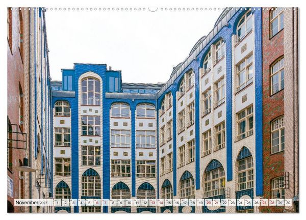 Produktbild: Berlin rund ums Jahr (Wandkalender 2027 DIN A2 quer), CALVENDO Monatskalender