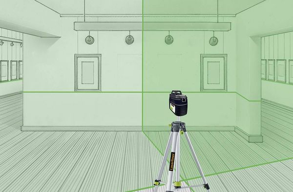 Produktbild: Laserliner PocketPlane-Laser 3G Set 150 cm Dreidimensionaler Laser selbstnivellierend