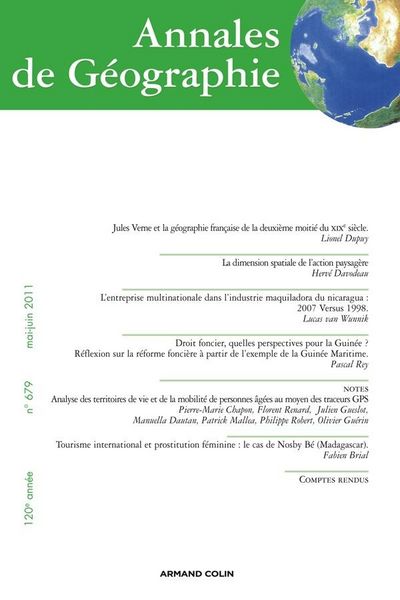 Produktbild: Revue Annales de Geographie T.679