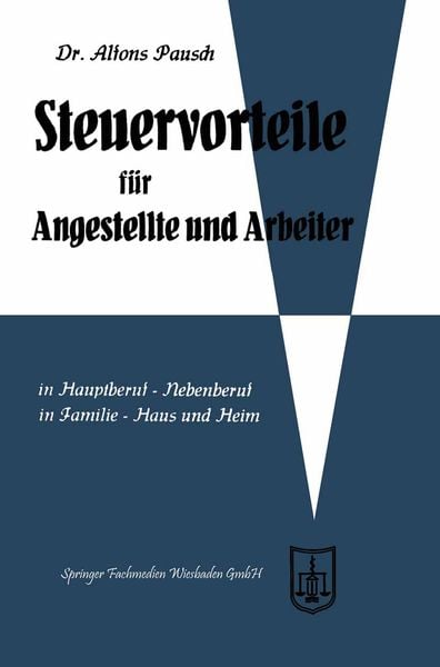 Produktbild: Steuervorteile f&uuml;r Angestellte und Arbeiter