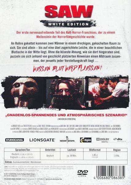 Produktbild: Saw - White Edition [DC]
