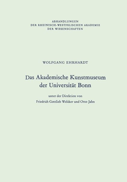 Produktbild: Das Akademische Kunstmuseum der Universit&auml;t Bonn